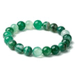 Handmade Black Lava Seven Chakra Healing Balance Beaded Bracelet