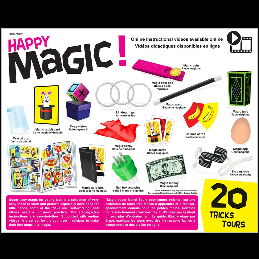 Hanky Panky - Happy Magic! - Super Easy Magic