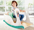 Hape - 2-In-1 Swan Seat Ride-On