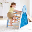 Hape - 4-IN-1 CLIMB ''N'' SLIDE GYM SET