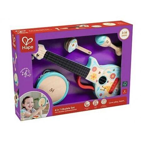 Hape - 4-In-1 Percussion Set