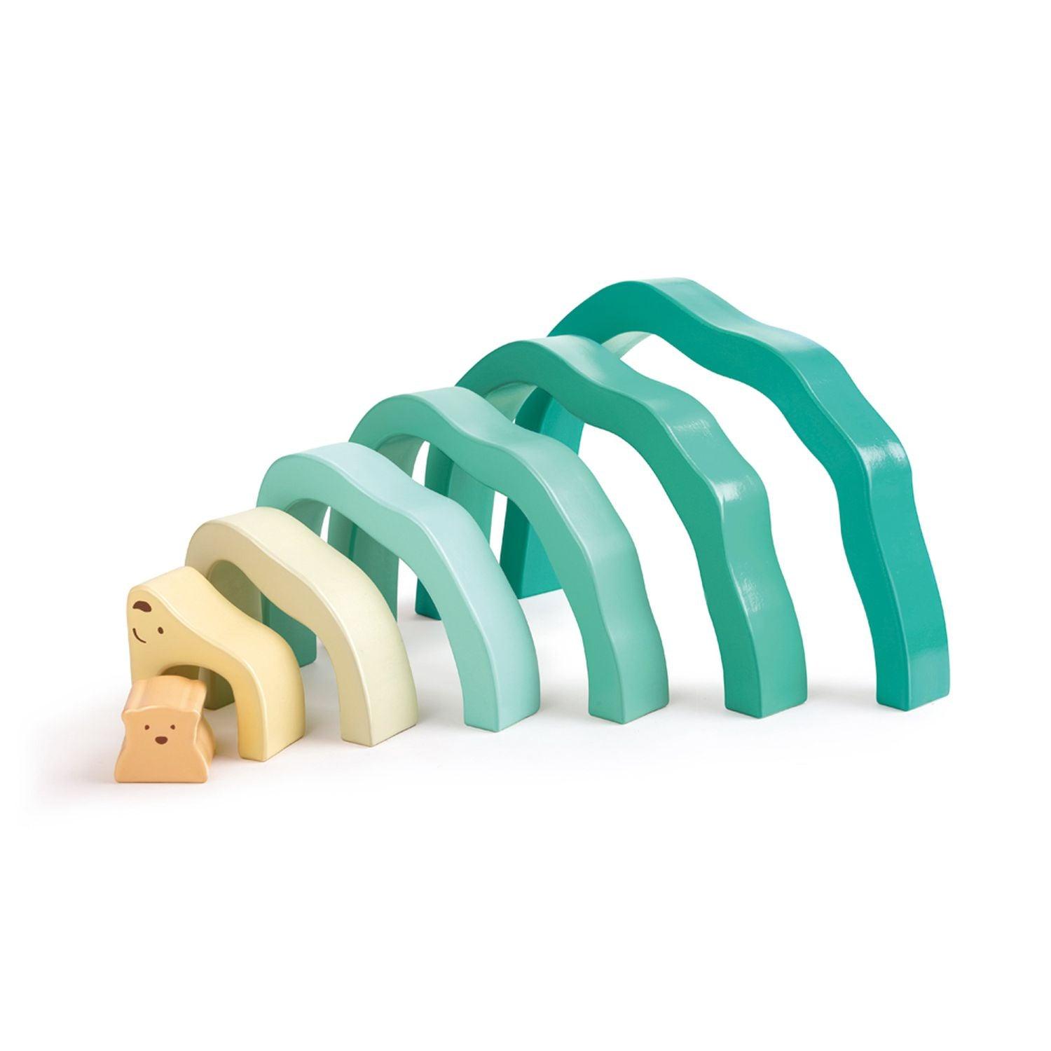 Hape - Arctic Polar Bear Stacking Blocks