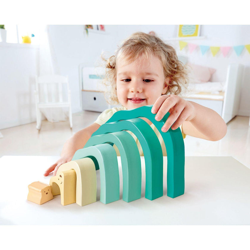 Hape - Arctic Polar Bear Stacking Blocks