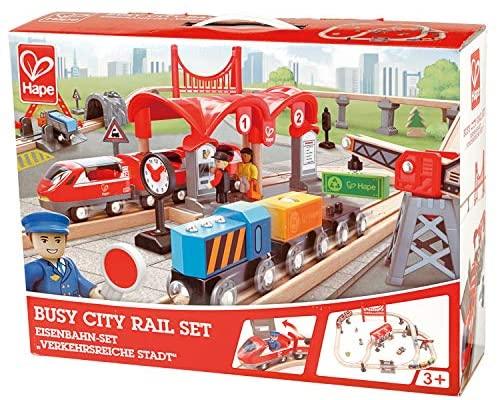 Hape - Busy City Rail Set
