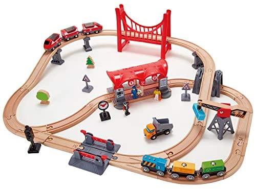 Hape - Busy City Rail Set