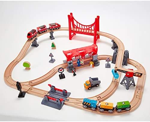 Hape - Busy City Rail Set