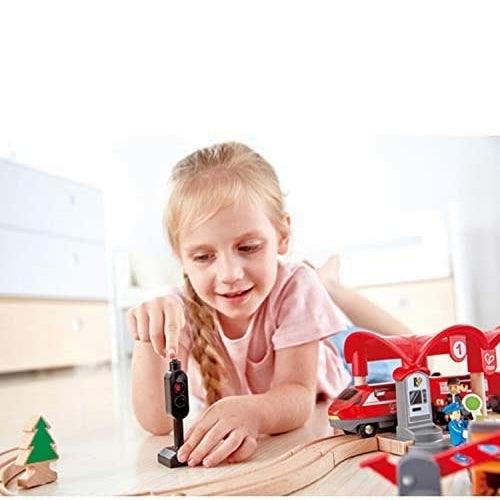 Hape - Busy City Rail Set