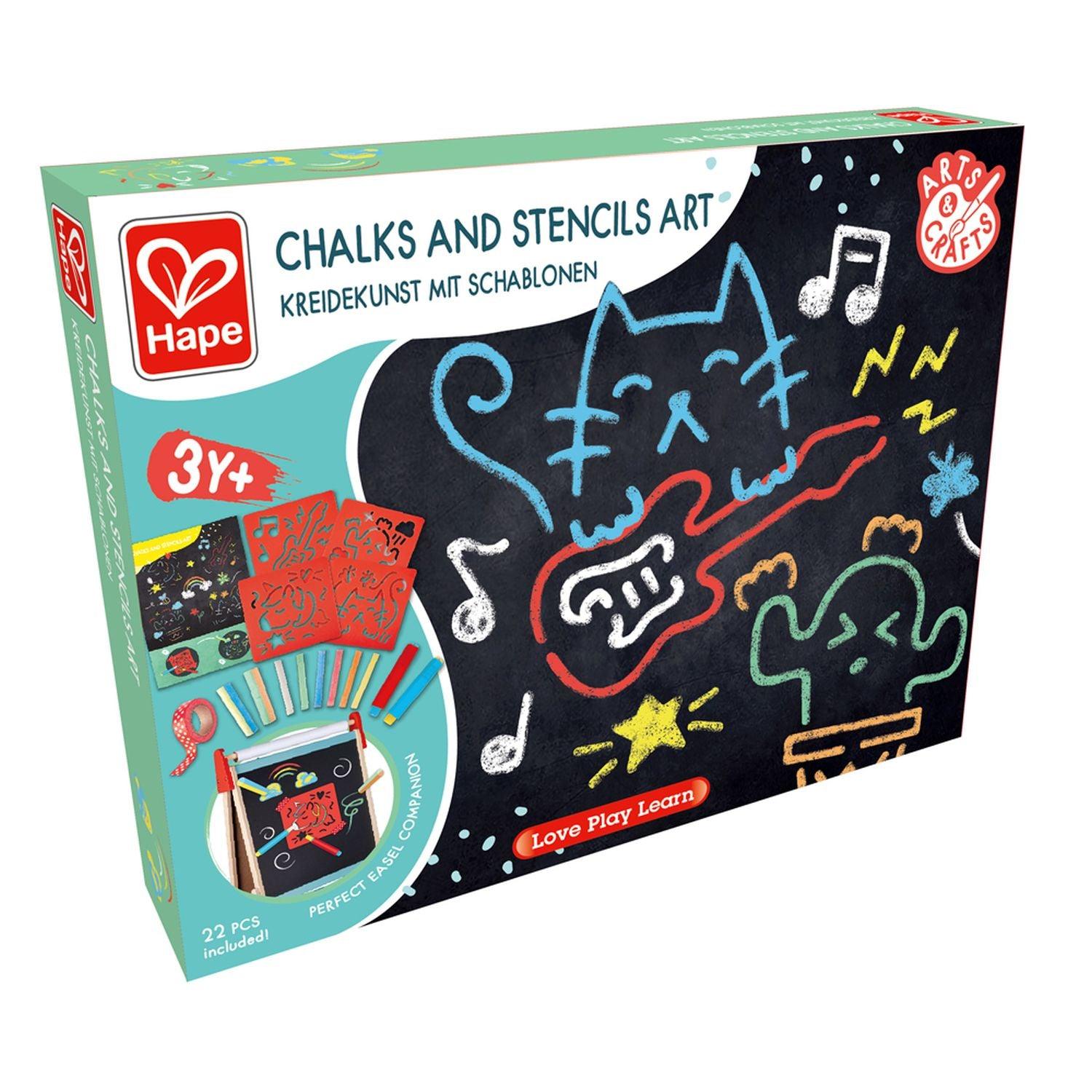 Hape - Chalk & Stencil Art