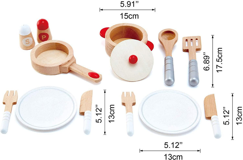 Hape - Cook & Serve Set
