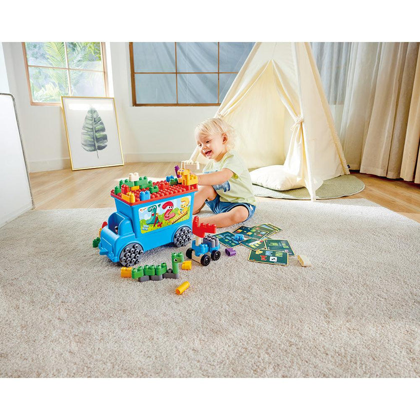 Hape - Count & Play Tow Truck