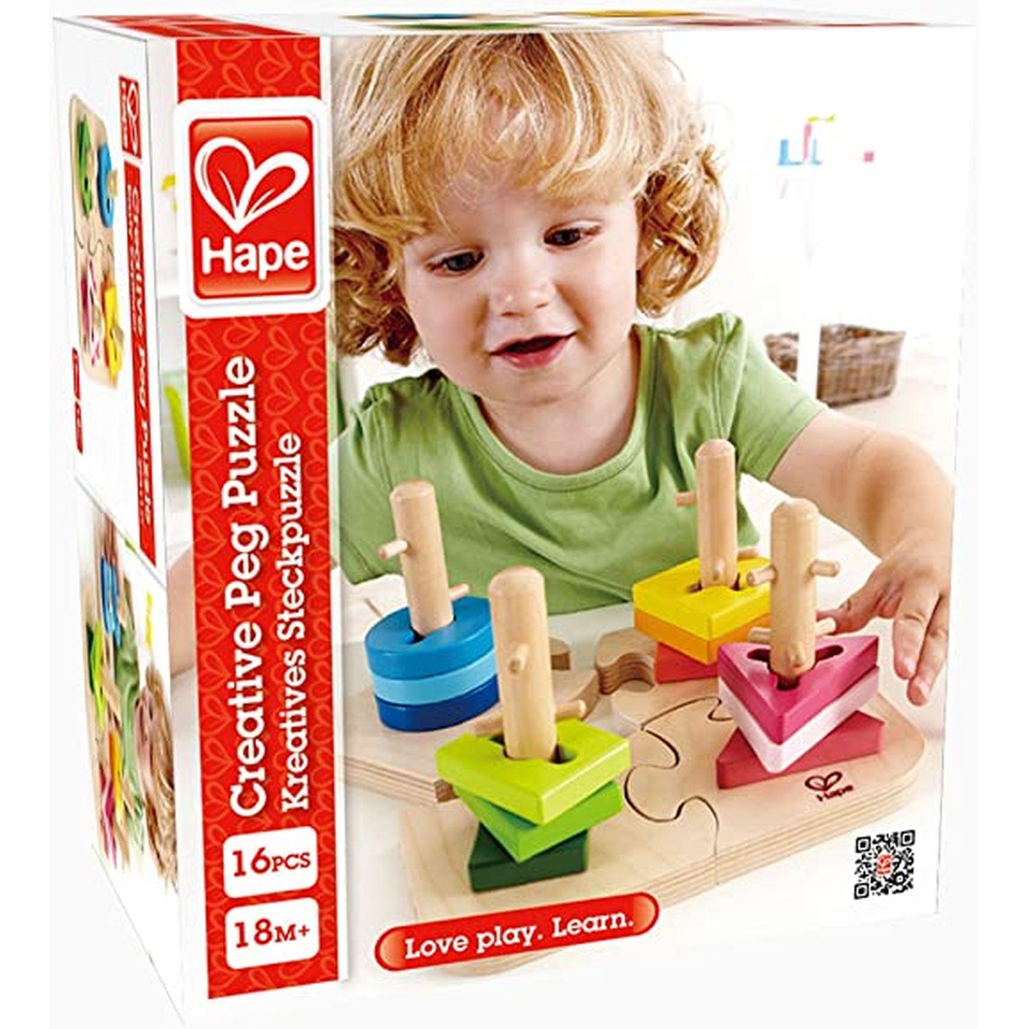 Hape - Creative Peg Puzzle