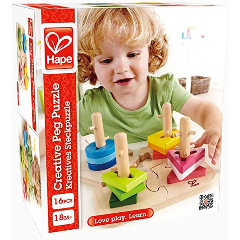 Hape - Creative Peg Puzzle