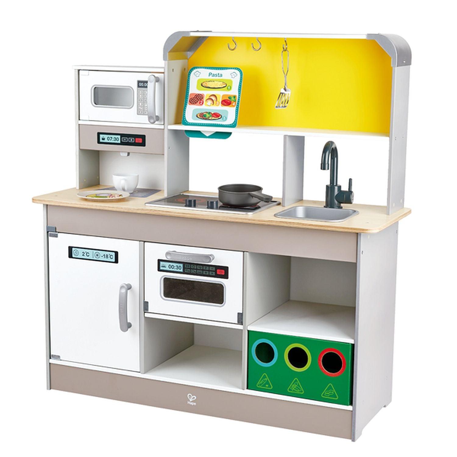 Hape - Deluxe Kitchen W/Fun Fan Stove
