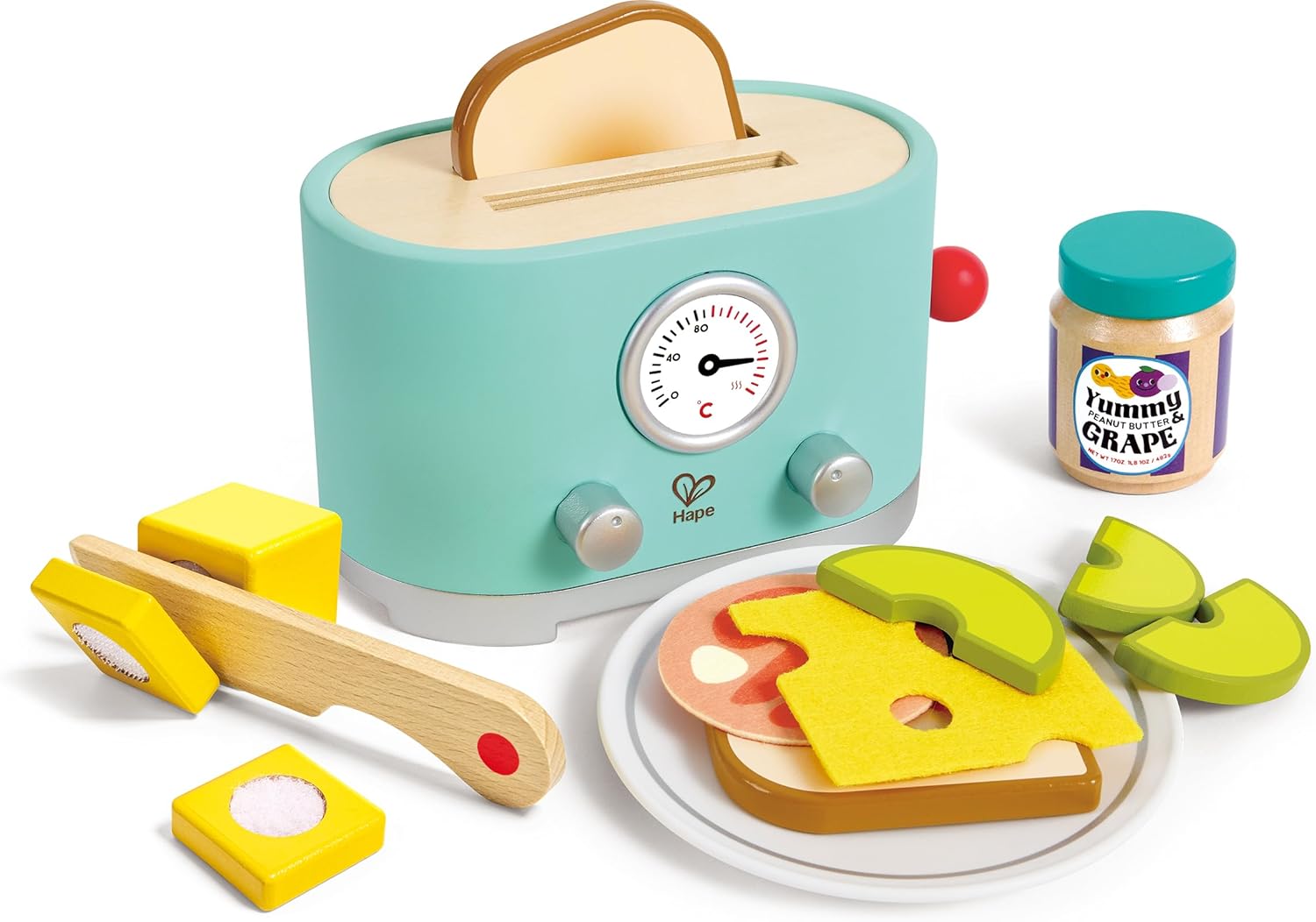 Hape - Ding & Pop-Up Toaster