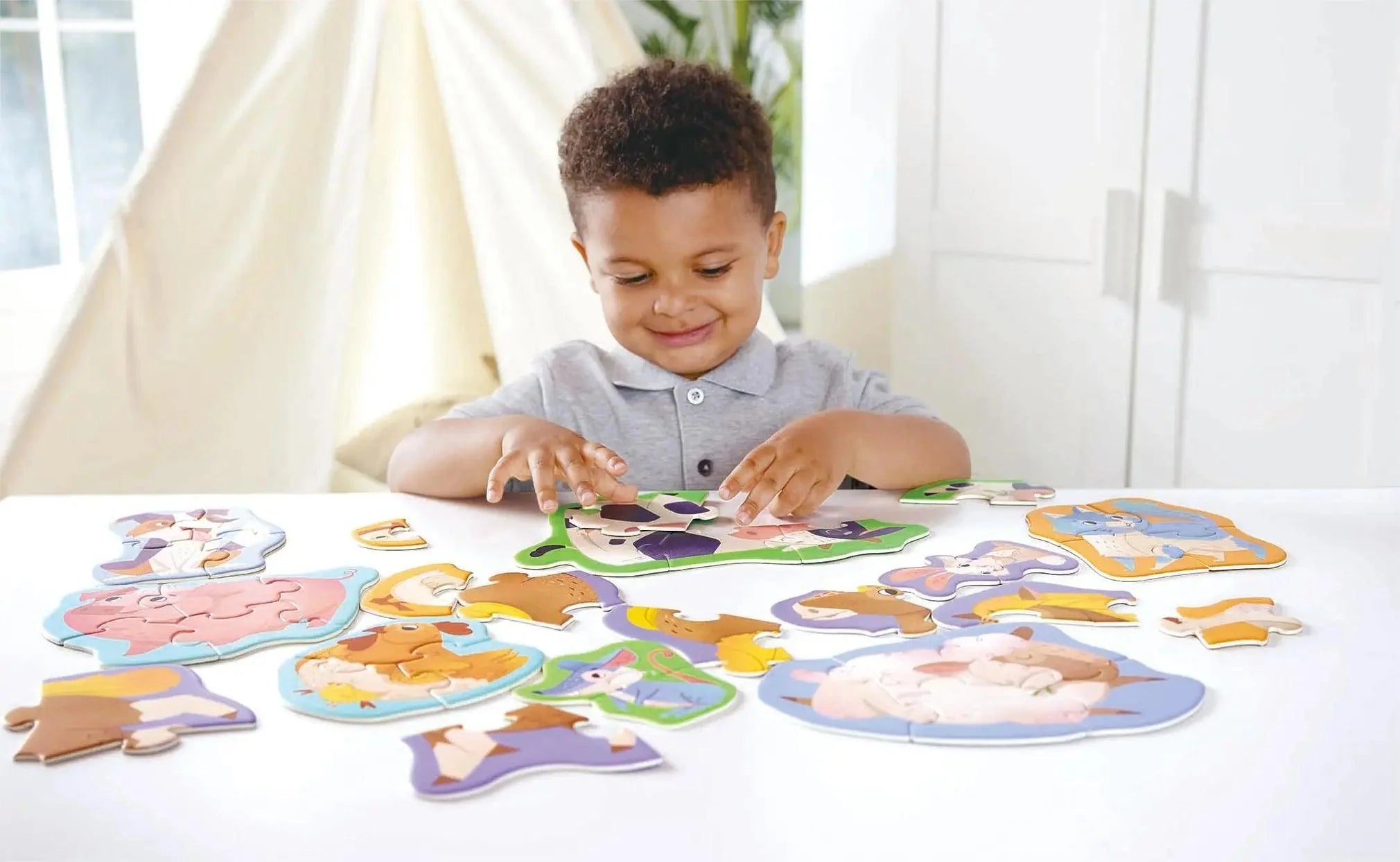 Hape - Puzzle Ferme Animale