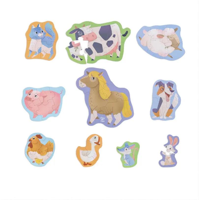 Hape - Puzzle Ferme Animale