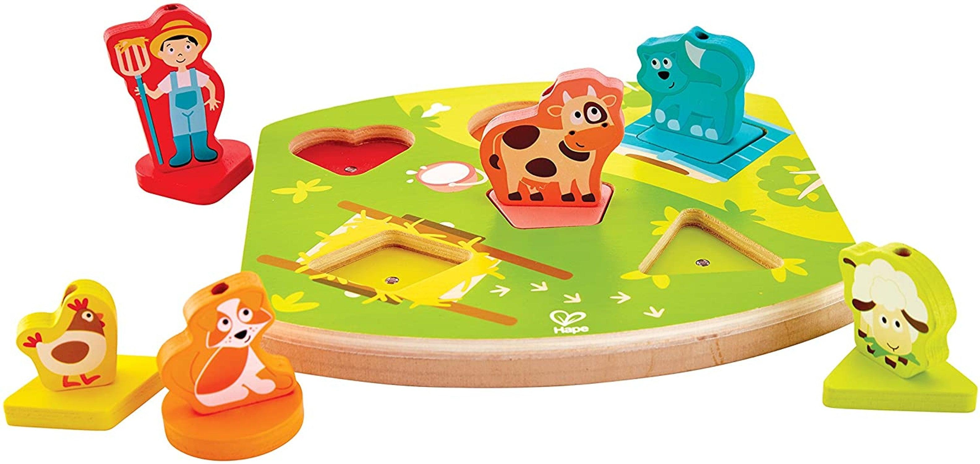Hape - Farmyard Sound Puzzle