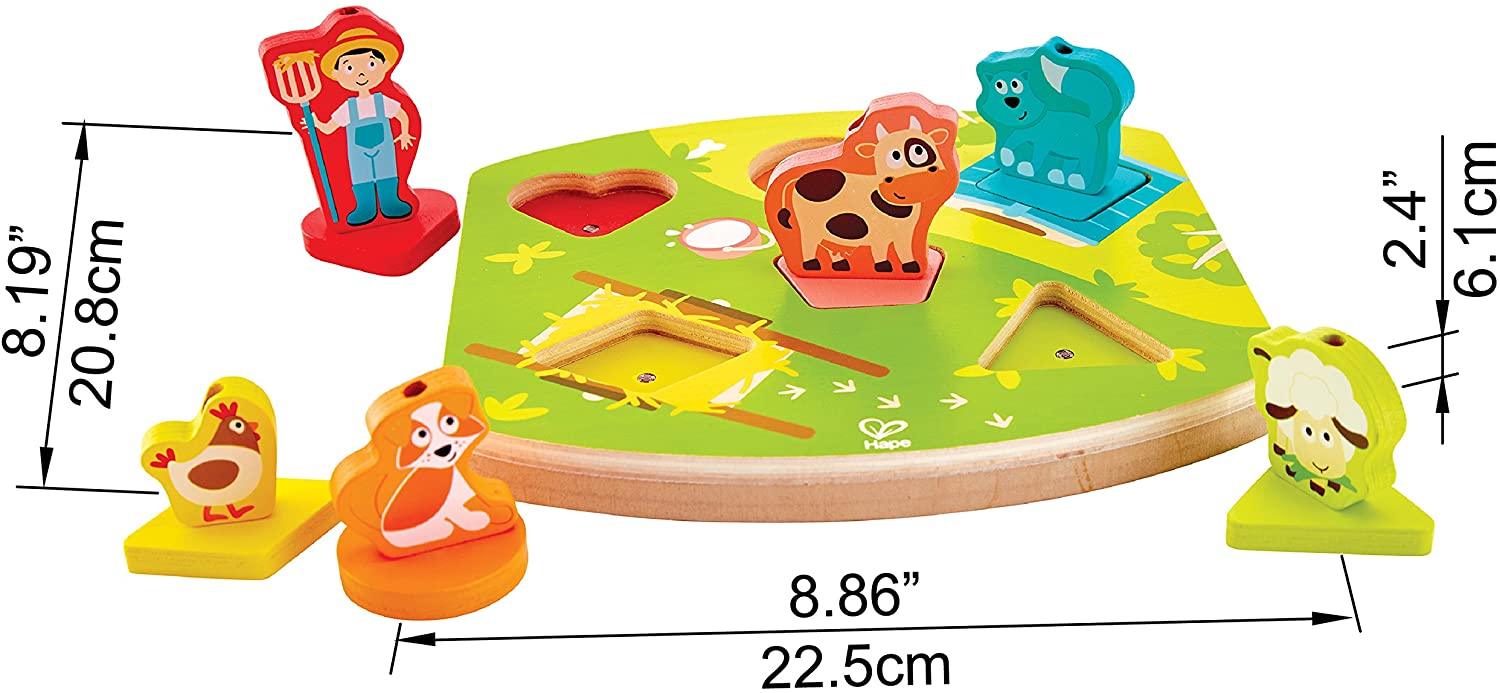 Hape - Farmyard Sound Puzzle