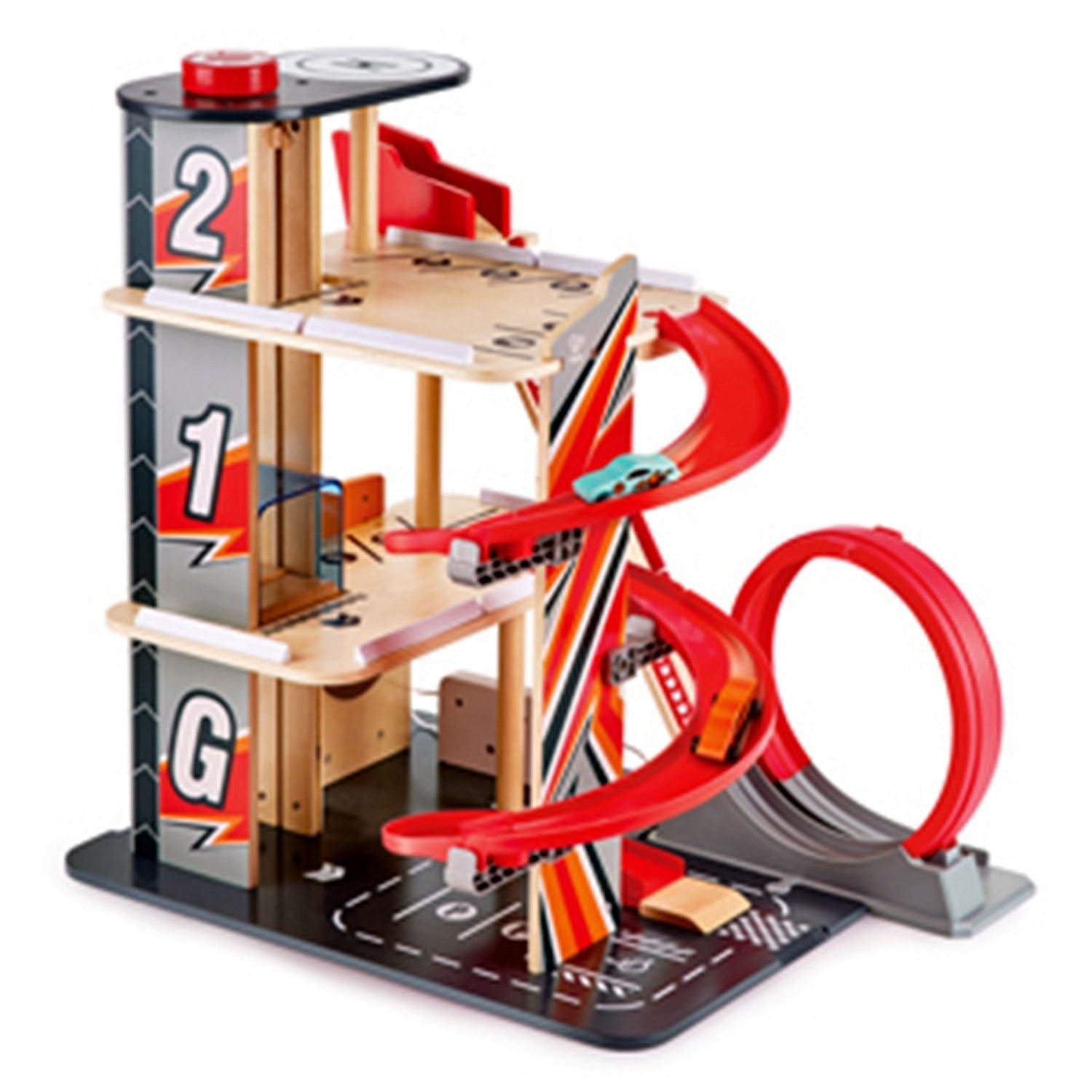 Hape - Gearhead Stunt Garage