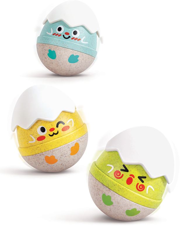 Hape - HAPPY HATCHLINGS WOBBLE RATTLES