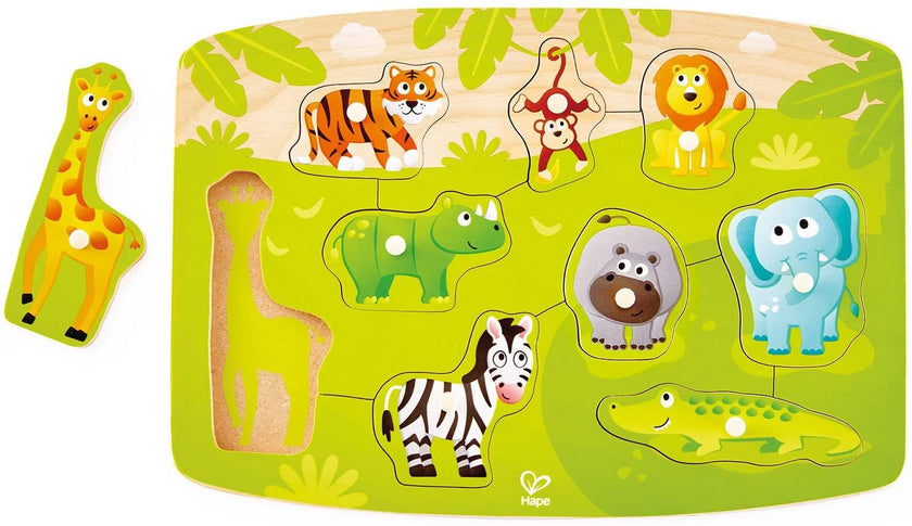 Hape - Jungle Peg Puzzle