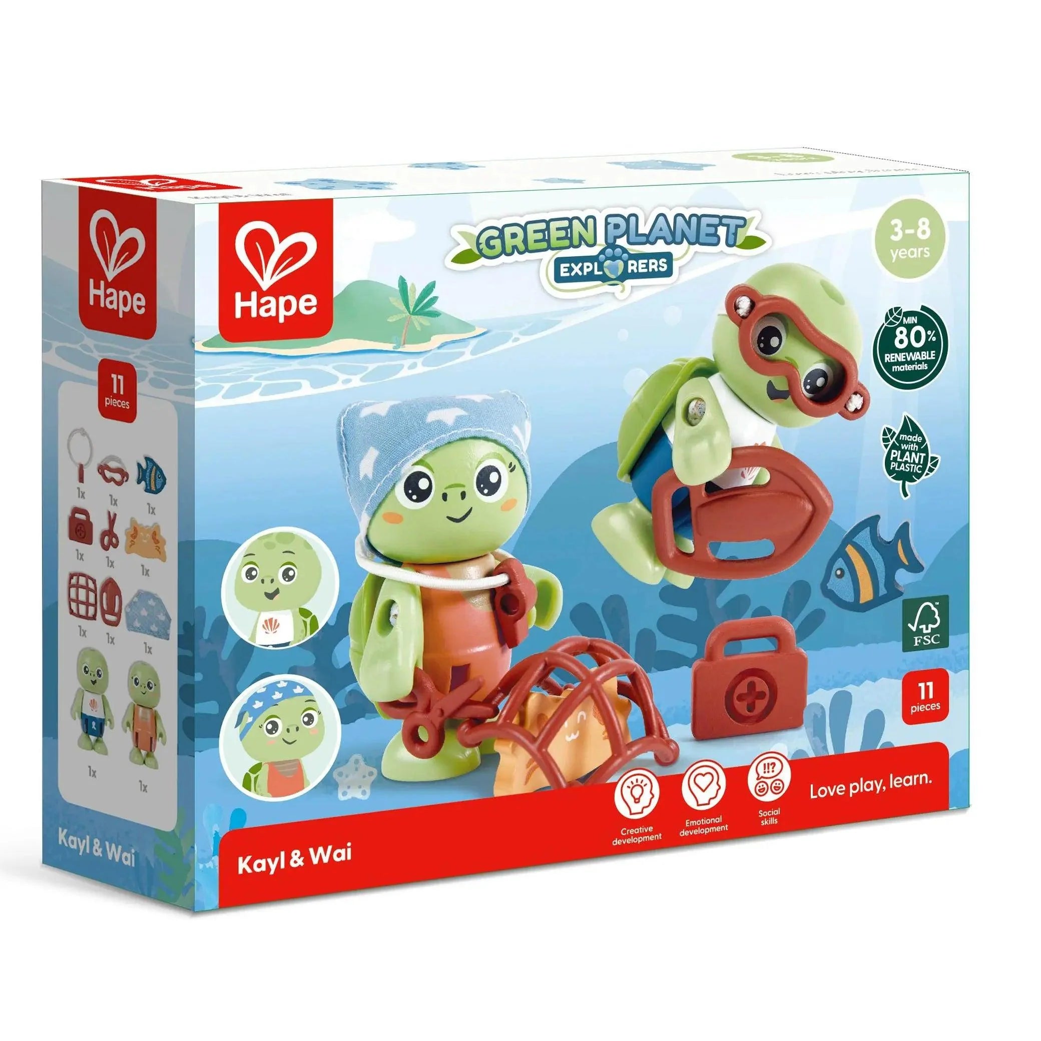 Hape - Kayl & Wai Figures