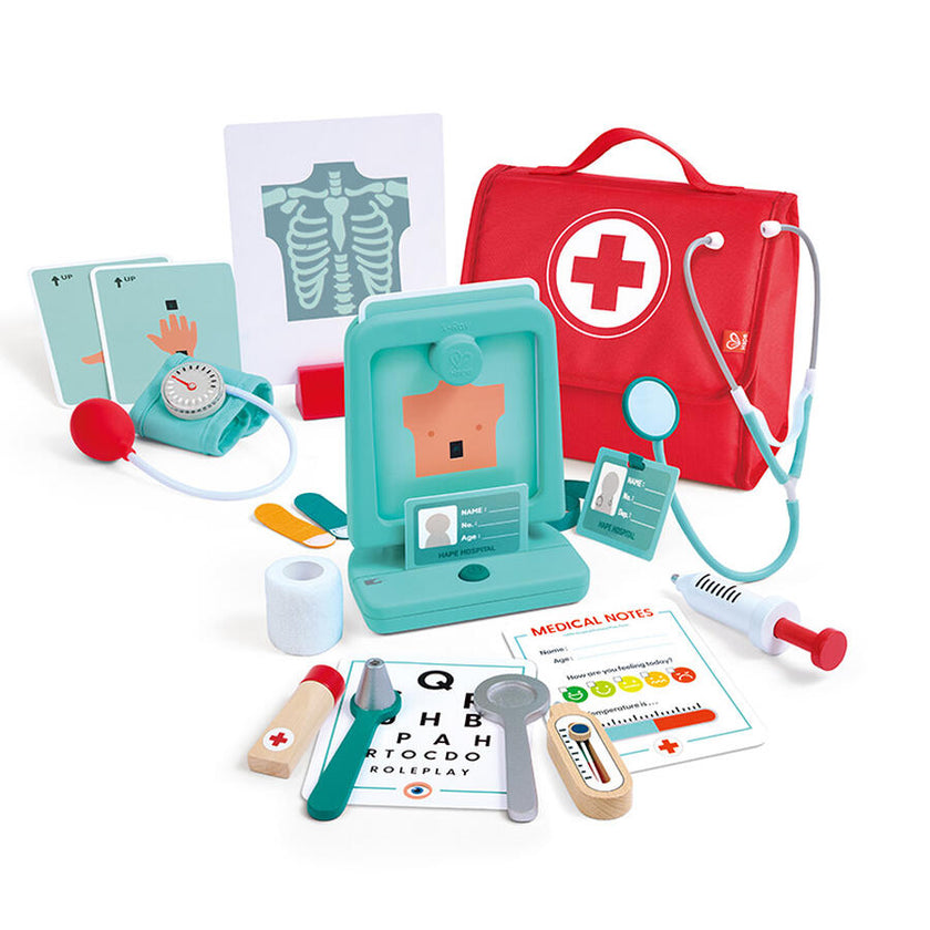 Hape - Coffret médical de petit docteur