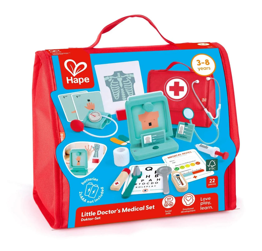 Hape - Coffret médical de petit docteur