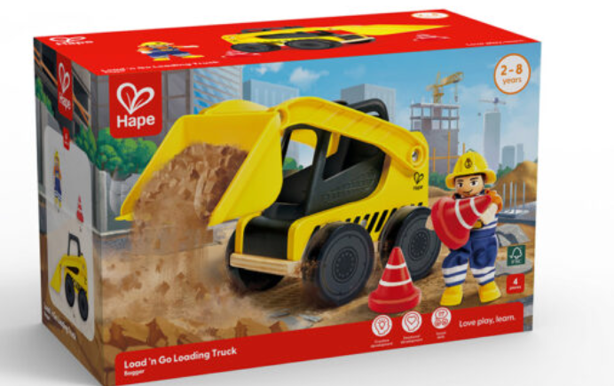 Hape - Camion de chargement LOAD N GO