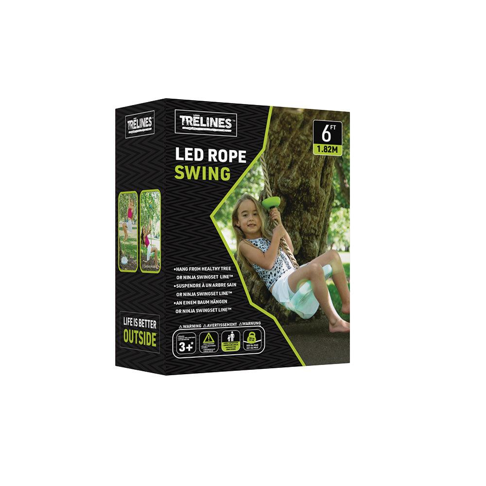 Hape - Led Climbing Rope Swing 6''