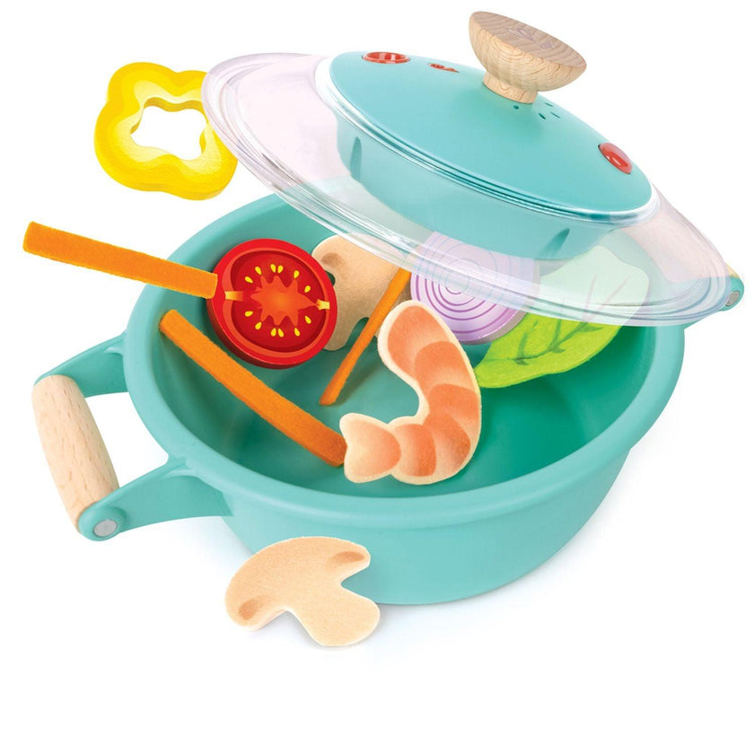 Hape - Little Chef Cooking & Steam Playset