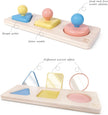 Hape - Puzzle à formes multiples Montessori