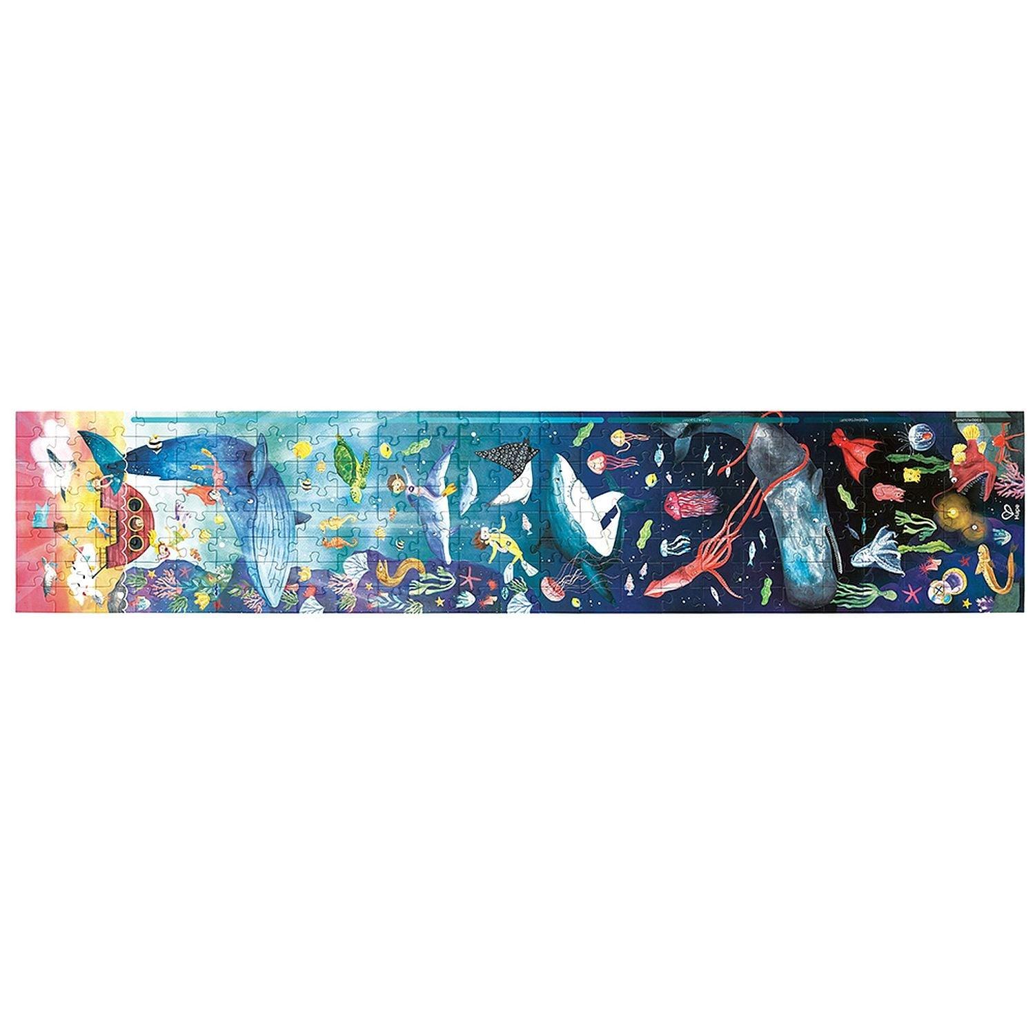 Hape - Ocean Life Glow-in-The - Dark Puzzle