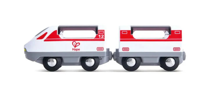 Hape - Jeu de gare de train portable