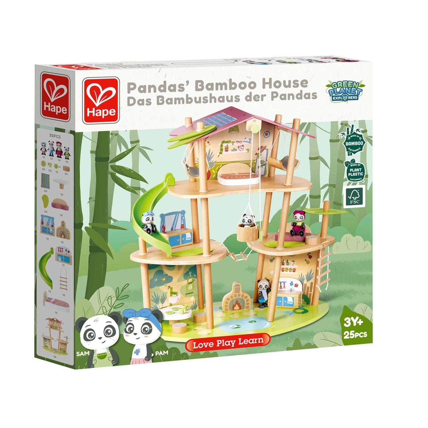 Hape - Pandas' Bamboo House