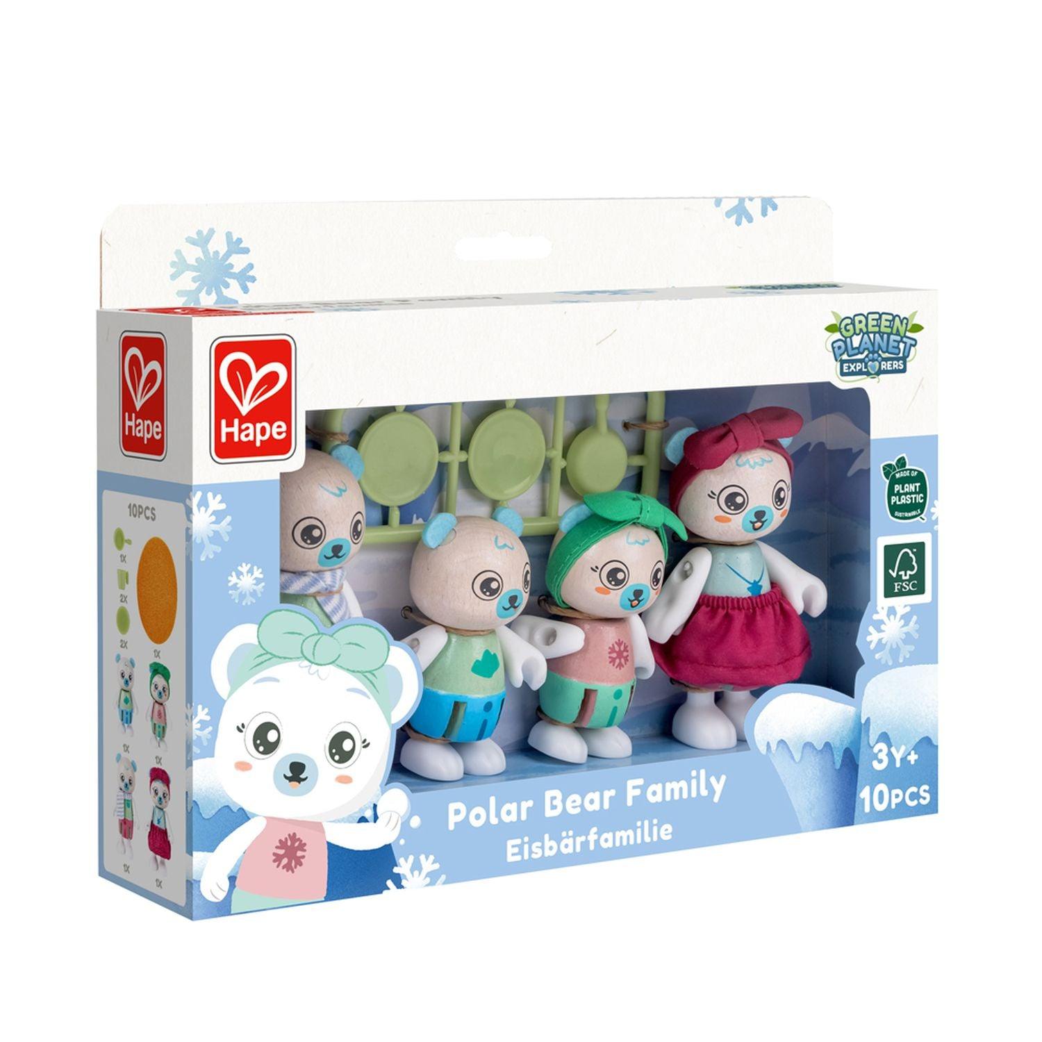 Hape - Famille d'ours polaires