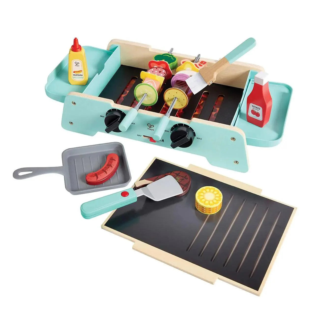 Hape - Sizzling Griddle & Grill Bbq Set