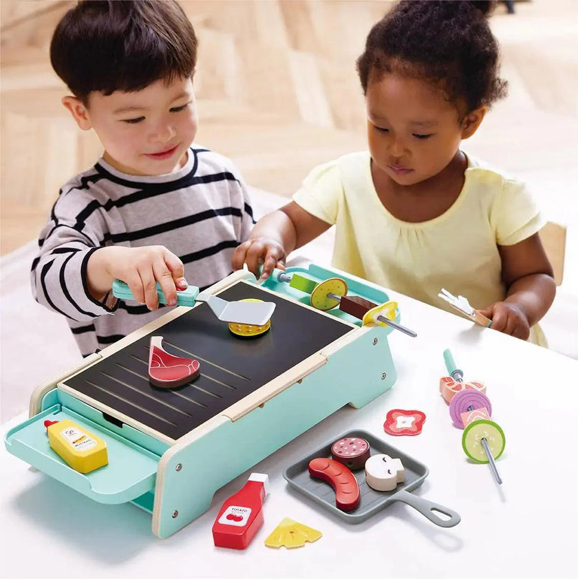 Hape - Sizzling Griddle & Grill Bbq Set