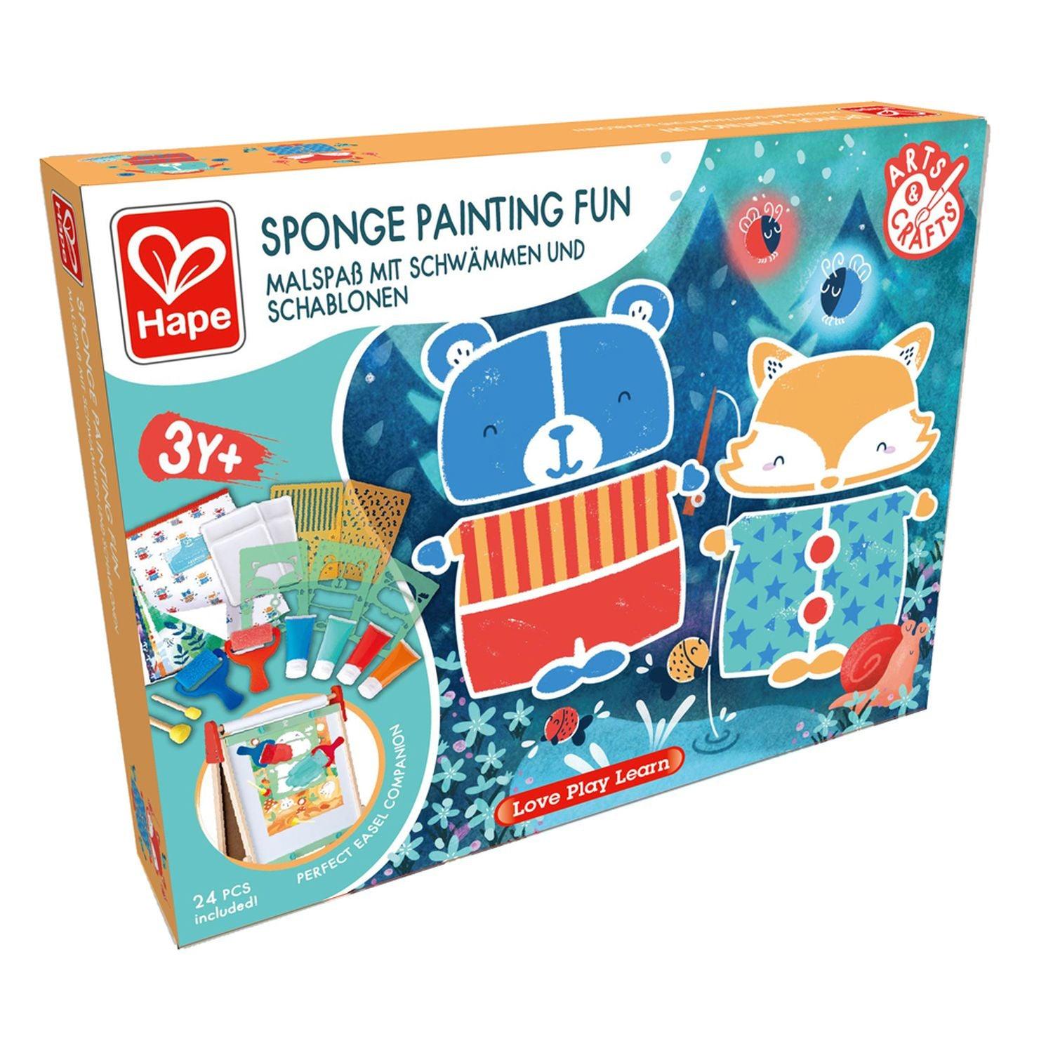 Hape - Sponge Painting Fun