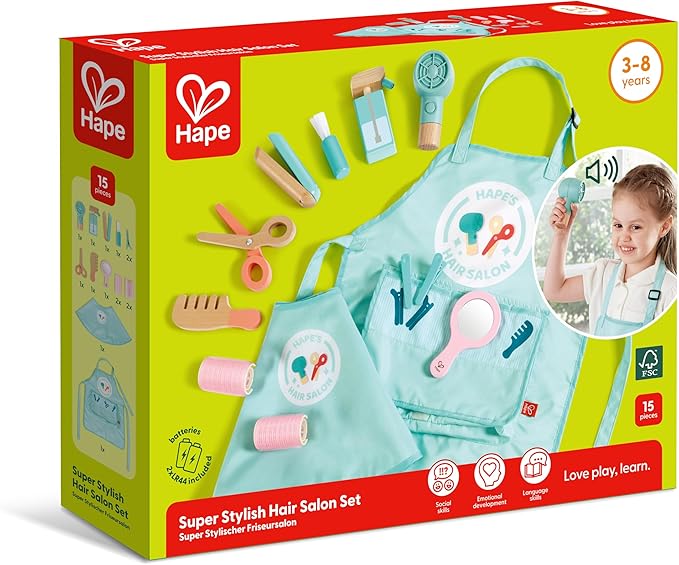Hape - Super Stylish Hair Salon Set