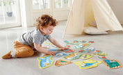 Hape - Wheels & Wonders Puzzle