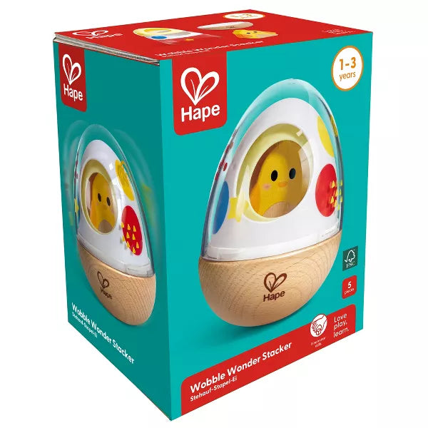 Hape - Wobble Wonder Stacker