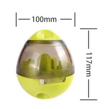 Dog Treat Dispensing Toy Egg Feeder Ball – Interactive Slow Feeder for Dogs
