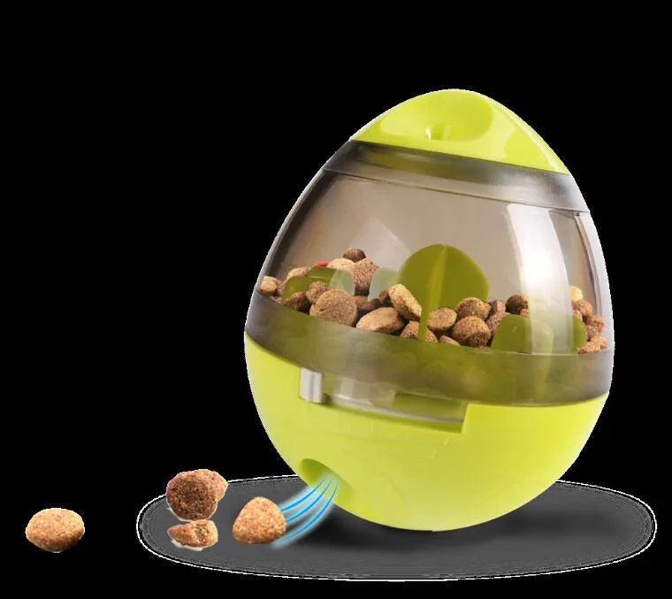 Dog Treat Dispensing Toy Egg Feeder Ball – Interactive Slow Feeder for Dogs