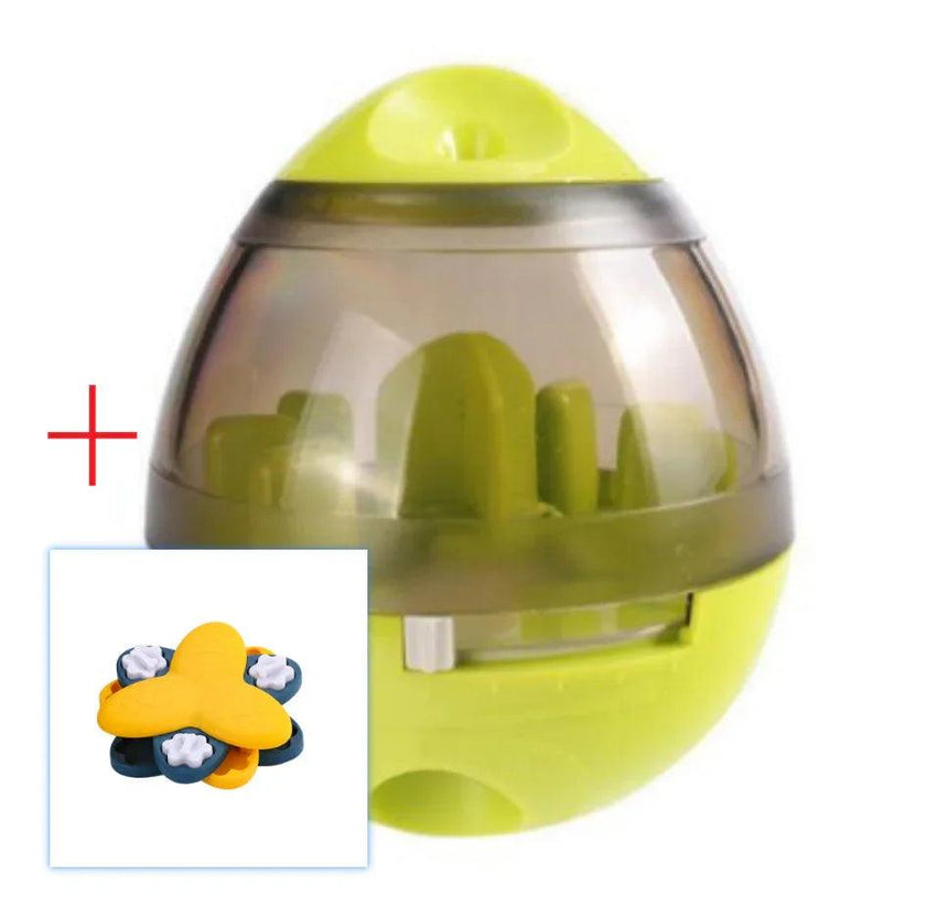 Dog Treat Dispensing Toy Egg Feeder Ball – Interactive Slow Feeder for Dogs