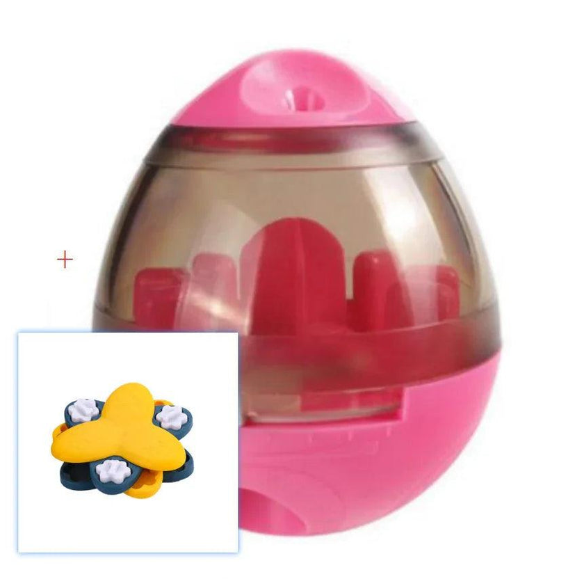 Dog Treat Dispensing Toy Egg Feeder Ball – Interactive Slow Feeder for Dogs