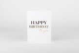 Happy Birthday To You