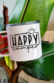 Happy Camper Stainless Steel 17oz Coffee Mug | Summer Mug