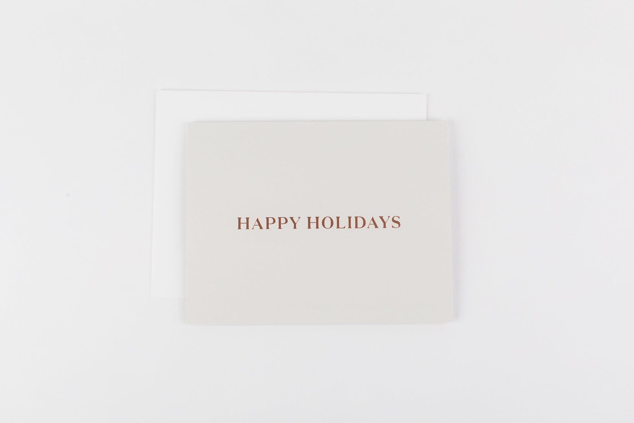 Happy Holidays (Rose Gold)