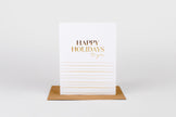 Happy Holidays to You Stripes